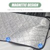 ZBGUN 1 PC Car Front Windshield Trough Cover, 66.9" x