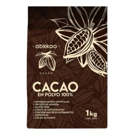 Cacao En Polvo Puro Abkkao De 1 Kg