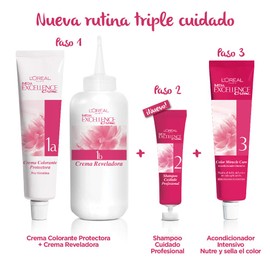 Tinte para cabello Excellence L'Oréal Paris 4 Castaño