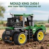 Mould King 24061 Farm Tractor Building Sets, 466+ Pieces Mini