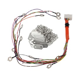 Hybrid Battery Wire Harness with Stainless Bus Bars & Flange Nuts Compatible with Toyota Prius Gen 2 (2004-2009)