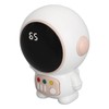 Astronaut Shaped Cute Hand Warmer Digital Display USB Rechargeable 2