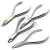 4Pcs Dental Orthodontic Pliers Kit Young Aderer Weingart Nance Loop