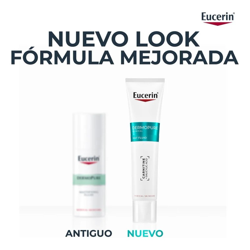 Dermopure Facial Fluido Matificante 40ml Eucerin