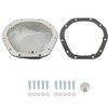 SEBLAFF Rear Black Aluminum Differential Cover with Gasket & Drain