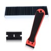 1PCS Scraper Cleaning Tool with 100pcs Plastic Replacement Blades, Sticker