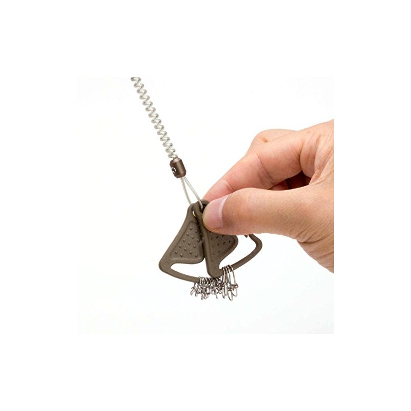 Daiichi Seiko No Biner D+ Snap Holder, Dark Earth, Carabiner,