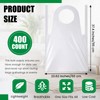 Velmitten 400 Pack Plastic Disposable Aprons Adults 24 x 37