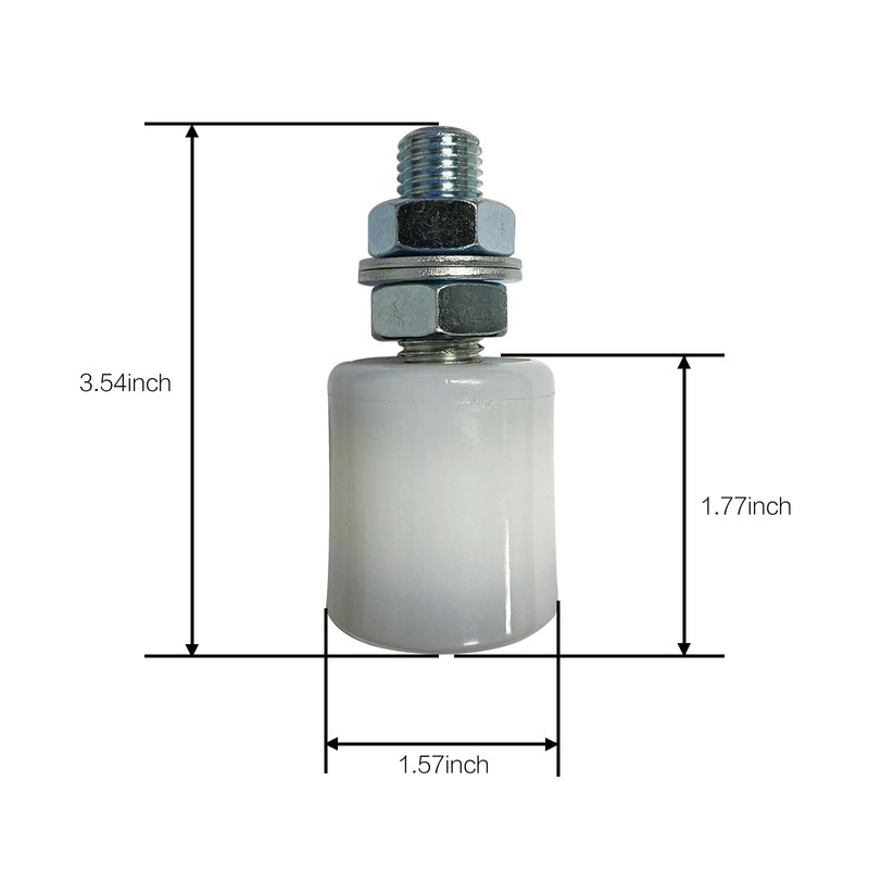 Replacement Nylon Roller with Bearings DORTIMATE NLZ40X44 Slide Gate Guide