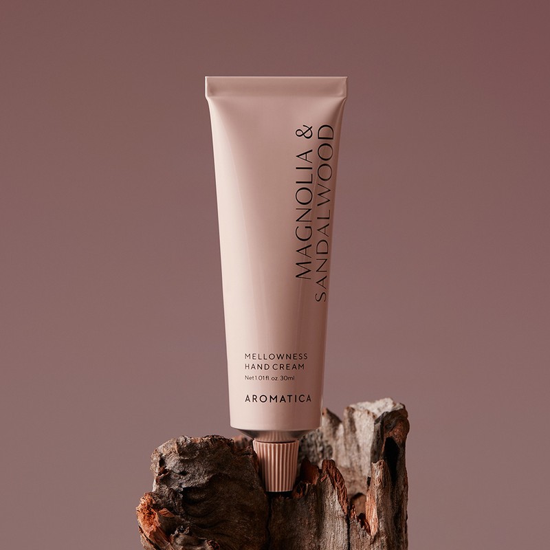 Aromatica Mellowness Hand Cream Magnolia & Sandalwood 30ML High Moisture