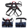 Half Body Safety Belt for Rock Climbing Mountaineering Rappelling Aerial