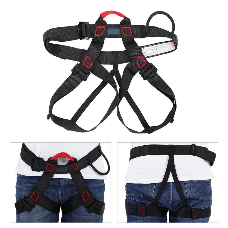 Half Body Safety Belt for Rock Climbing Mountaineering Rappelling Aerial