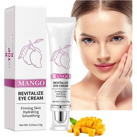 Eyelift Serum Mango Revitalize Eye Cream,Crema Para Ojos de Recuperación de Mango, Crema de Reparación de ácido Hialurónico, Reparar Círculos Oscuros (1)
