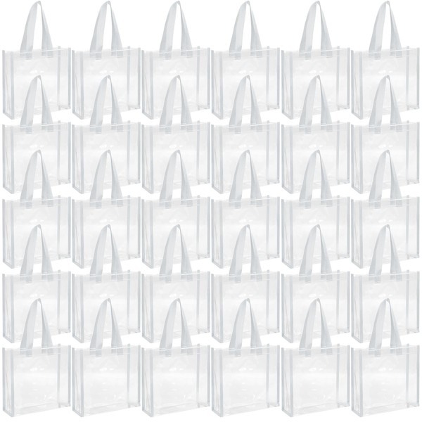 Paterr 30 Pcs Clear Tote Bag Stadium Approved Bulk 10