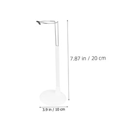 ORFOFE 6pcs Adjustable Doll Display Stand Portable Doll Holder Figures Collectibles Any Room