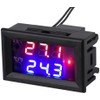 FamilyMall Digital Adjustable Temperature Controller with LED Dual Color DC