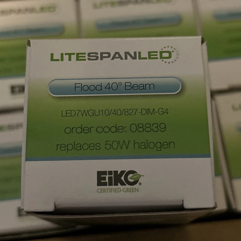 EIKO GU10 LED LIGHT BULBS Dimmable Pack Of 10 New