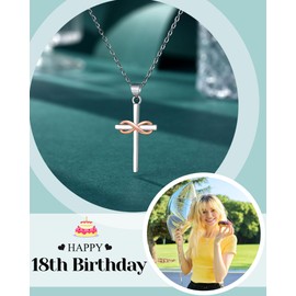 D Dongjiangjin Gift 18th Birthday Gifts for Girls 18 Year Old Decorations Girls Presents Necklace