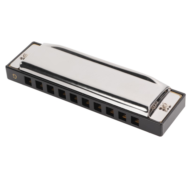 G Key Harmonica 10 Hole 20 Tone Mouth Organ Rust