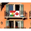 3×5 FT Canada Kurdistan Flag, Large 100D Canadian Kurdish Friendship
