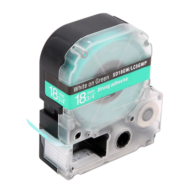 Labeling Tape Corrosion Wear Resistance 18mm Label Making for KING