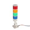 Luban Signal Tower Stack Lights - Industrial Warning Lamp, 4-Layer