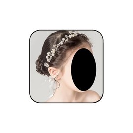 JOOKOCCI Bridal Hair Vine - Gold Wedding Headpiece with Crystal Rhinestones & Pearl Flowers, Adjustable Bridal Hair Accessories for Women(Wedding/Photoshoot/Party)