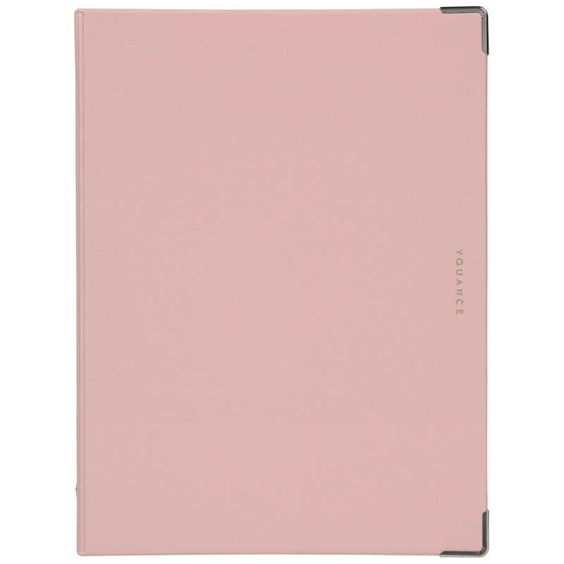 Maruman F416-38 Binder Yuance A5 20 Hole Light Pink