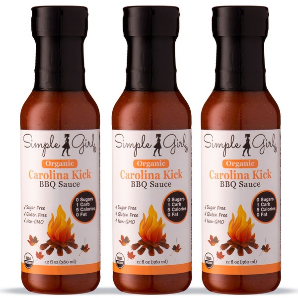 Simple Girl Carolina Style BBQ Sauce - 12oz Sugar Free