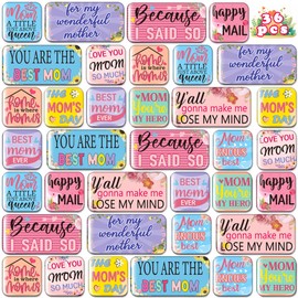 Mothers Day Bulk Gifts - Refrigerator Magnets, Mother's Gift Decorations for Mom Wife Grandma, 12 Pieces