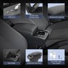 Car Armrest Storage Box for Mitsubishi Mirage Attrage 2014-2024 Double