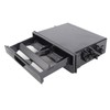 2 in 1 Car Radio Storage Box Multi Purpose ABS