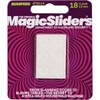 Magic Sliders Vinyl Self Adhesive Bumper Pads Clear Round 1/2
