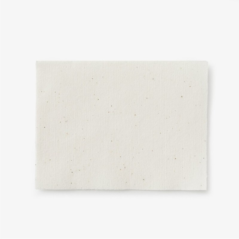 JAJU [JAJU] Unbleached Face Towel 100 Sheets
