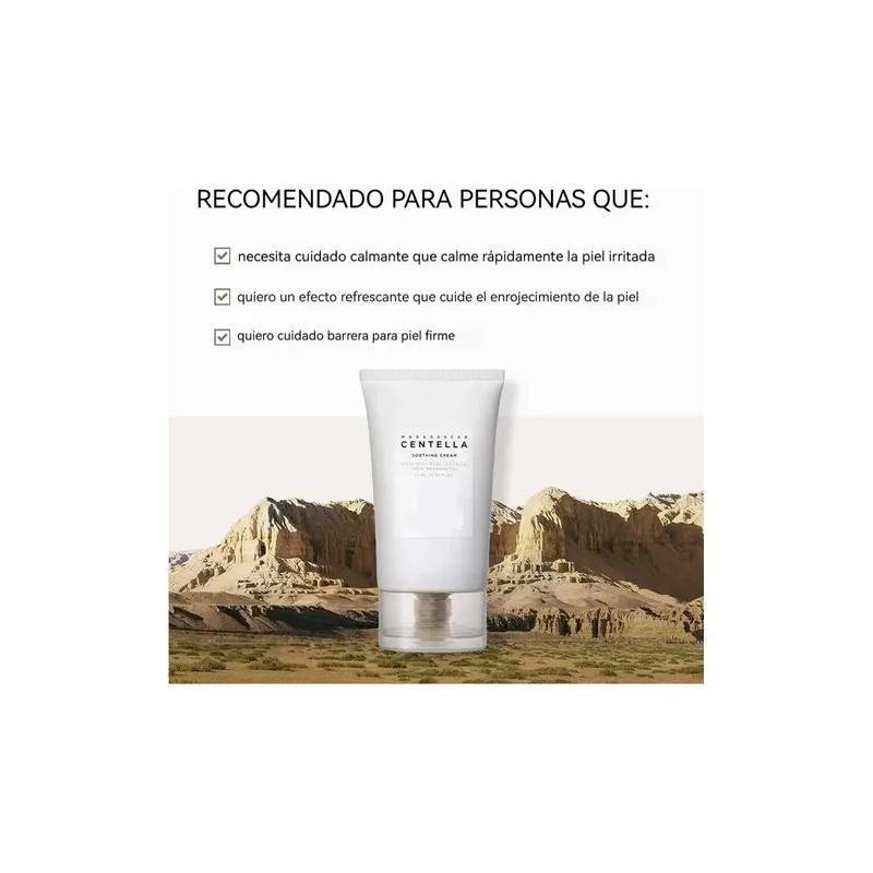 .crema Hidratante Reparadora Con Centella Asiática 75 Ml 1