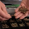 Chipboard Screws Assortment 450 Pieces Assorted Steel Screws Countersunk Screws