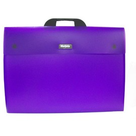 Westfolio Art Portfolio Folder Purple A4, 100 Sheet Capacity, Carry Case Bag for Art, Painting Keeps Paper Flat for Travel