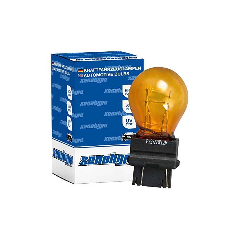 XENOHYPE 2x PY27/7W Premium WX2.5x16q 12 Volt 27/7 Watt 3757A