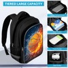 TILYTADLY School Backpack for Boys - Basketball Boys Backpack for
