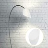 5 Pieces White Frosted Lampshade Fixtures Replacement Shades for Floor