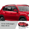 Voron Glass in-Channel Extra Durable Rain Guards for Volkswagen Atlas