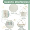 SilTriangle 2 Pcs Embroidered Mahjong Canvas Tote (large & Extra