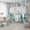 Aperturee Baby It's Cold Outside Backdrop, 7x5ft Winter Wonderland Baby