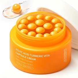 Crema de cúrcuma | Hidratación de larga duración, soporte de barrera y cuidado diario de la humedad para todo tipo de piel | Pantenol y ceramidas 2.12 onzas