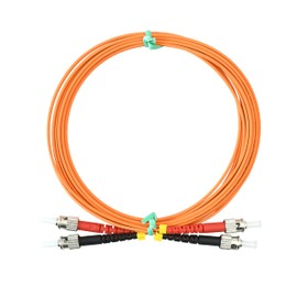 OpZonik 1M ST to ST Fiber Optic Patch Cable Multimode OM1 Duplex 62.5/125µm Optical Patch Cord 1G/10G Fiber Optic Cable ST-ST 1 Meter (3.2ft)