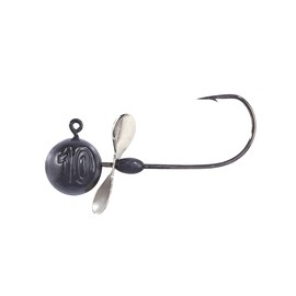 Balzer Shirasu Micro Jig with Propeller - 3 Jig Heads for Spin Fishing for Perch and Trout, Jig Hook with Spinner Blade, Lead Heads, Size / Weight: Size 6 / 3g