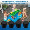 4Pcs Water Table Plug Replacement Compatible with Step 2, Solid