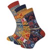 Wool Socks for Men & Women, 3 pairs Nordic Socks,