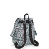 Kipling CITY PACK Kleiner Rucksack, Abstract Print (White)