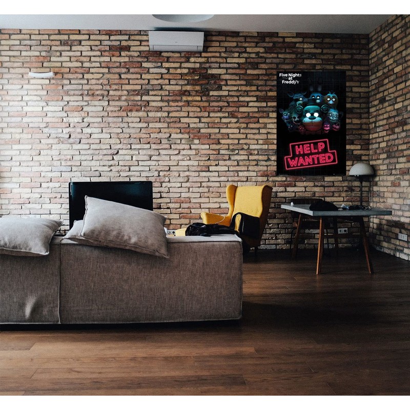 Five Nights At Freddy's - Gaming Poster (Help Wanted) (Size: